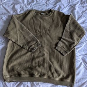 Aerie cord sweatshirt